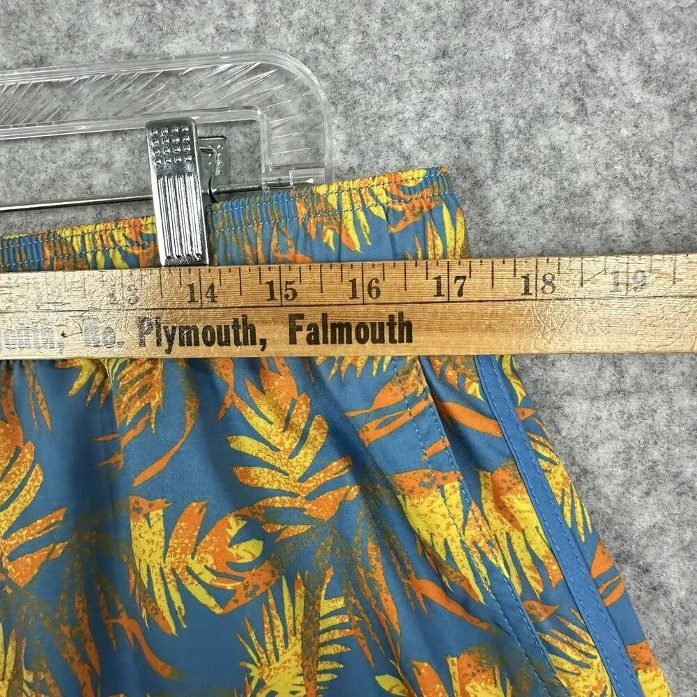 Fair Harbor Anchor Swim Trunks Shorts 2XL Sundrenched Palms Brief Lined Pockets - Picture 8 of 13